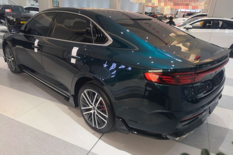 Used Geely Auto Preface 2023 2.0TD "Only This Verdant Green" Edition Rear Left 45 Deg