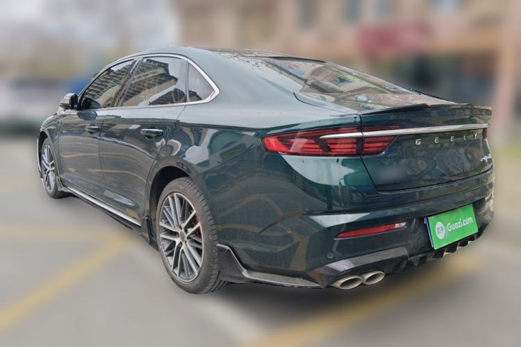 Used Geely Auto Preface 2023 2.0TD "Only This Verdant Green" Edition Rear Left 45 Deg