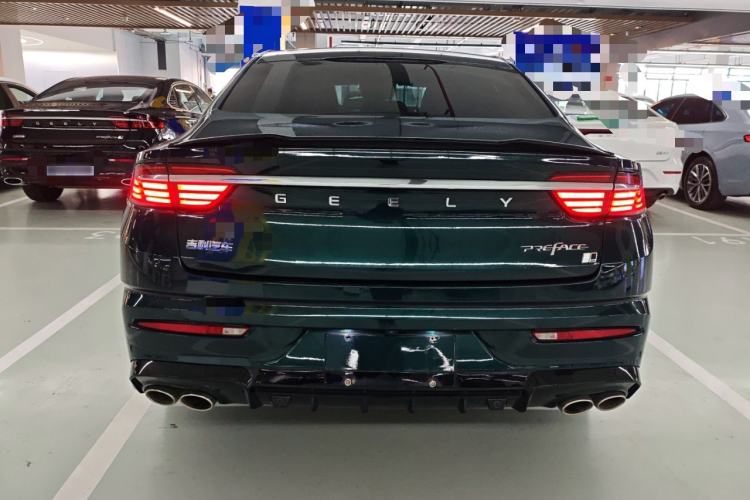 Used Geely Auto Preface 2023 2.0TD "Only This Verdant Green" Edition Rear