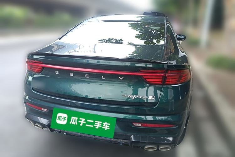 Used Geely Auto Preface 2023 2.0TD "Only This Verdant Green" Edition Rear