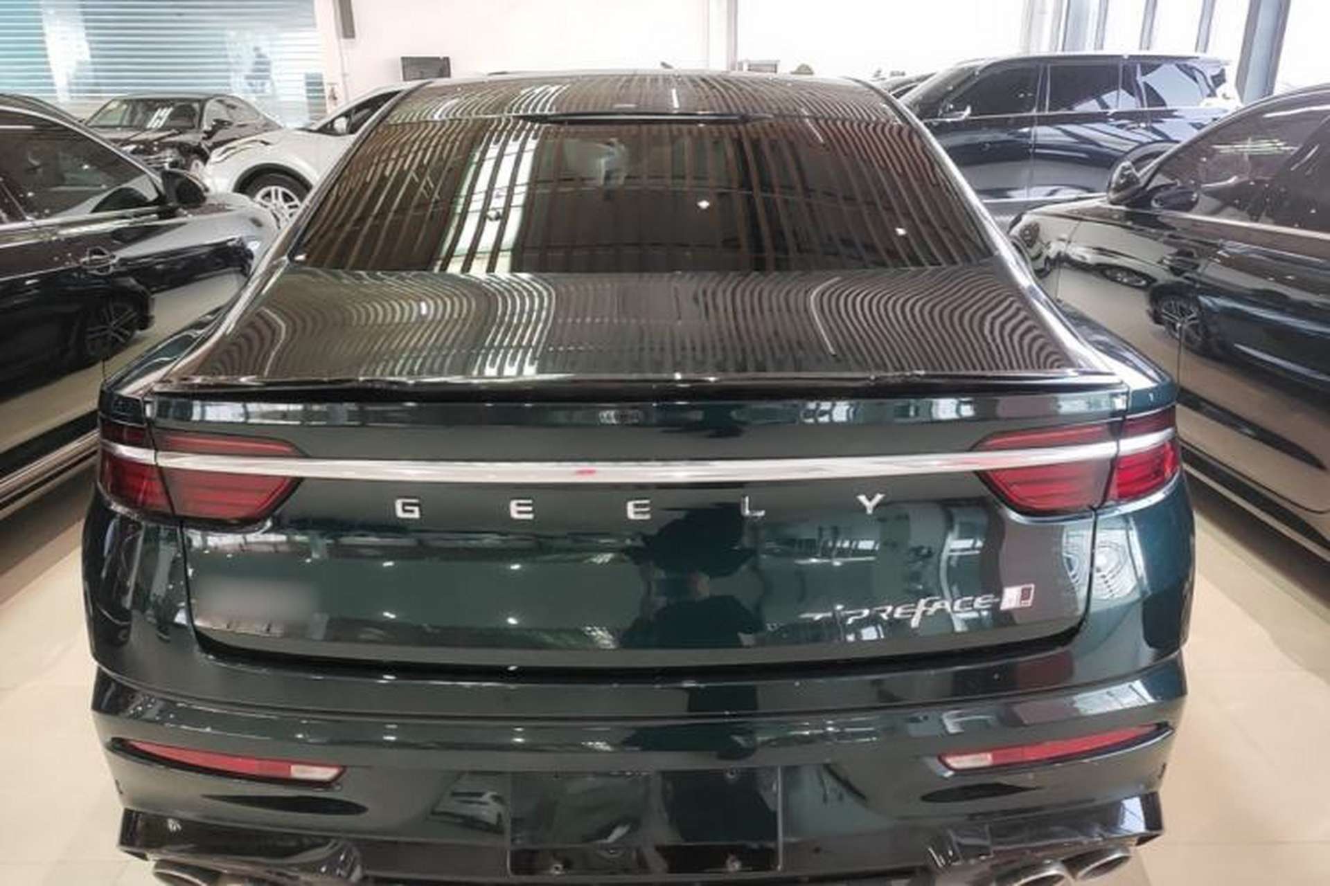 Used Geely Auto Preface 2023 2.0TD "Only This Verdant Green" Edition Rear