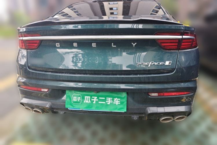Used Geely Auto Preface 2023 2.0TD "Only This Verdant Green" Edition Rear