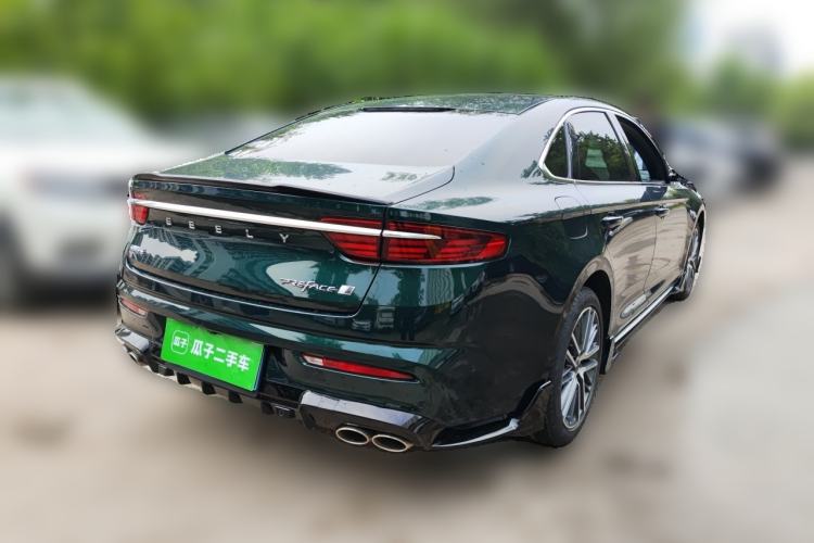 Used Geely Auto Preface 2023 2.0TD "Only This Verdant Green" Edition Rear Right 45 Deg