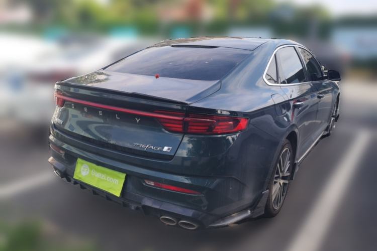 Used Geely Auto Preface 2023 2.0TD "Only This Verdant Green" Edition Rear Right 45 Deg
