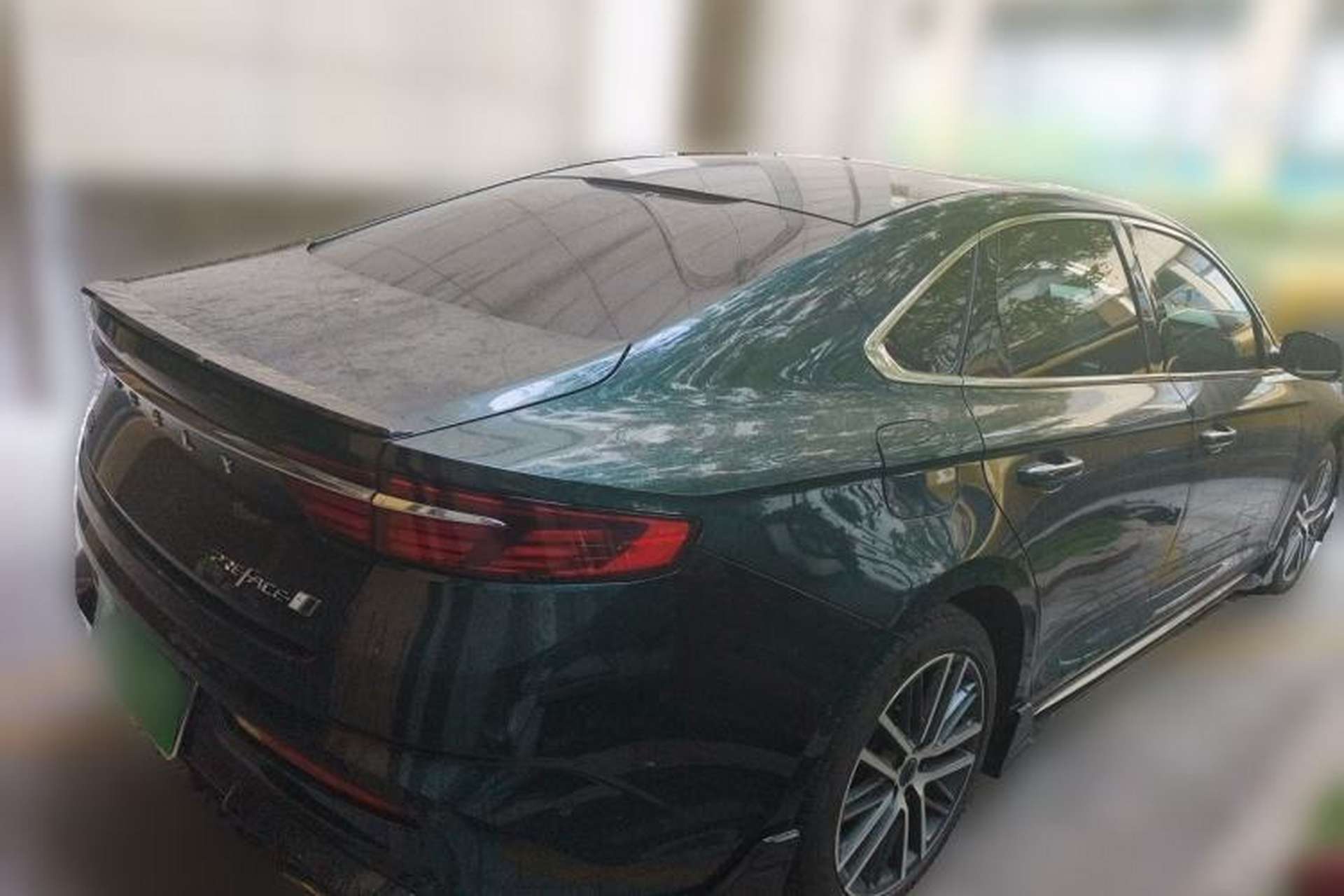 Used Geely Auto Preface 2023 2.0TD "Only This Verdant Green" Edition Rear Right 45 Deg