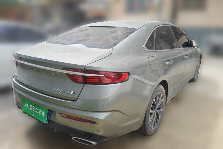 Used Geely Auto Preface 2023 1.5TD Fuyao Version Rear Right 45 Deg