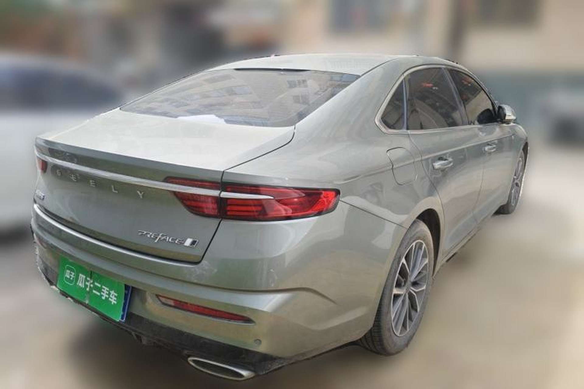 Used Geely Auto Preface 2023 1.5TD Fuyao Version Rear Right 45 Deg