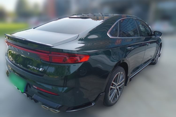 Used Geely Auto Preface 2023 2.0TD "Only This Verdant Green" Edition Rear Right 45 Deg
