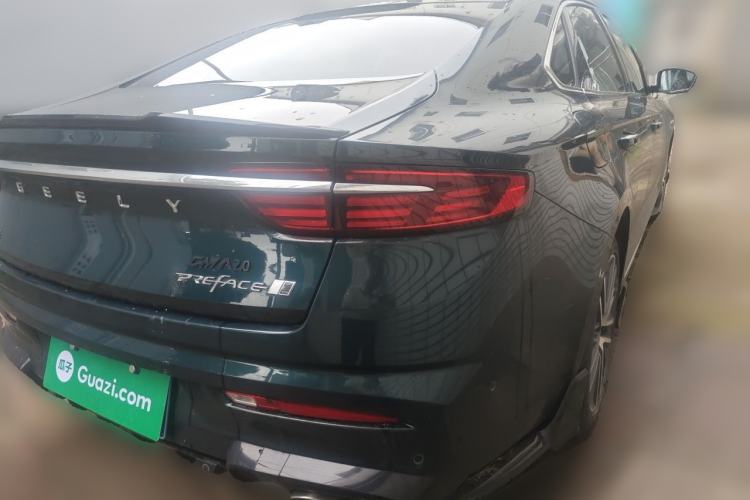 Used Geely Auto Preface 2023 2.0TD "Only This Verdant Green" Edition Rear Right 45 Deg