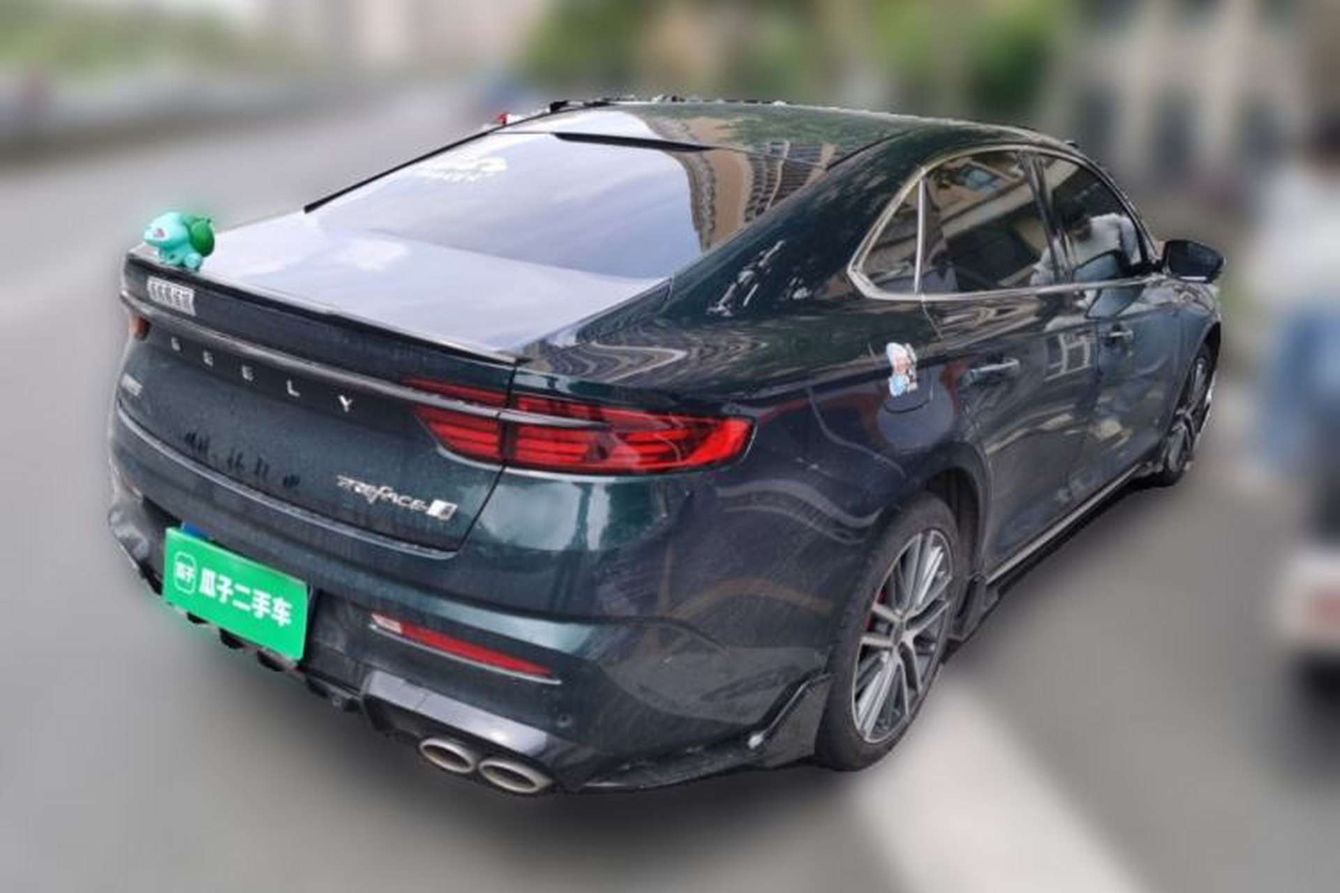 Used Geely Auto Preface 2023 2.0TD "Only This Verdant Green" Edition Rear Right 45 Deg