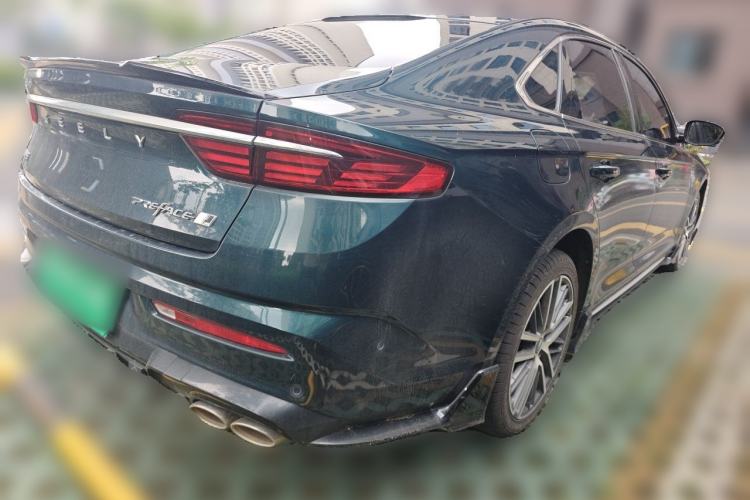 Used Geely Auto Preface 2023 2.0TD "Only This Verdant Green" Edition Rear Right 45 Deg