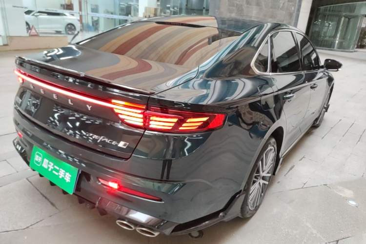 Used Geely Auto Preface 2023 2.0TD "Only This Verdant Green" Edition Rear Right 45 Deg