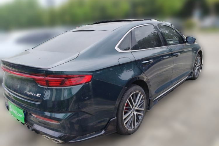 Used Geely Auto Preface 2023 2.0TD "Only This Verdant Green" Edition Rear Right 45 Deg