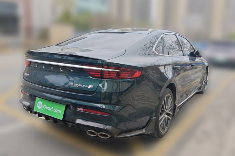 Used Geely Auto Preface 2023 2.0TD "Only This Verdant Green" Edition Rear Right 45 Deg