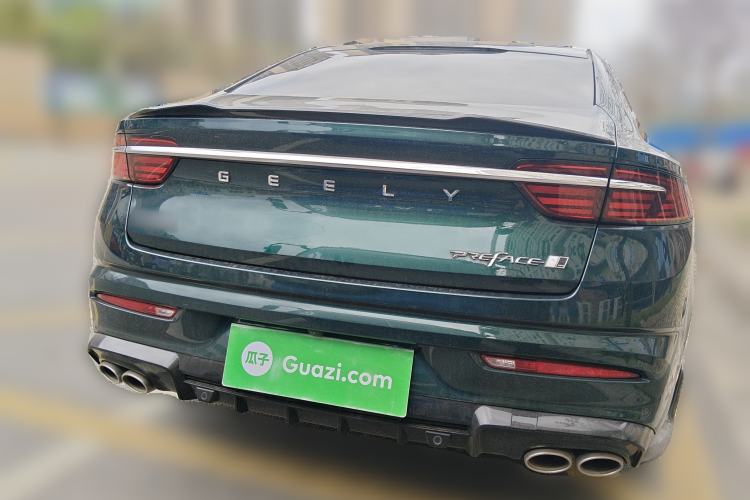 Used Geely Auto Preface 2023 2.0TD "Only This Verdant Green" Edition Rear