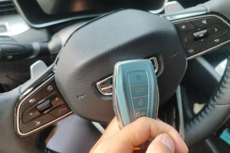 Used Geely Auto Preface 2023 2.0TD "Only This Verdant Green" Edition Vehicle Key