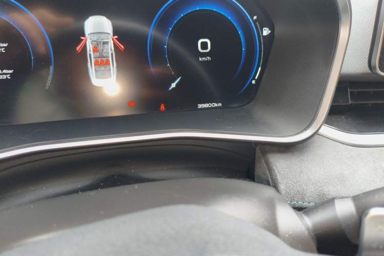 Used Geely Auto Preface 2023 2.0TD "Only This Verdant Green" Edition Odometer Close Up