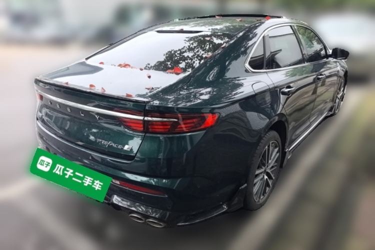 Used Geely Auto Preface 2023 2.0TD "Only This Verdant Green" Edition Rear Right 45 Deg