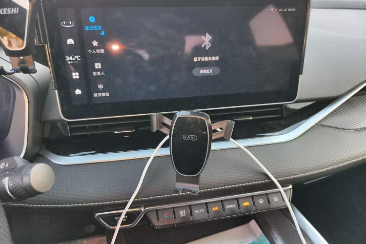 Used Geely Auto Preface 2023 2.0TD Luxury Version Audio And AC Panel