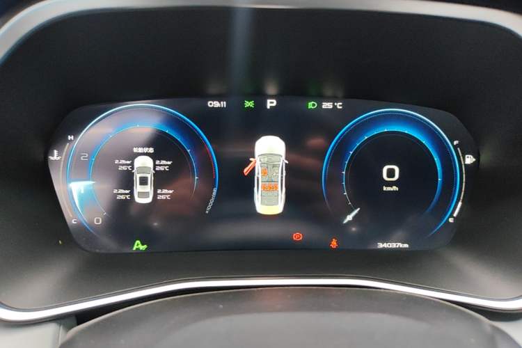 Used Geely Auto Preface 2023 2.0TD Prestige Version Instrument Cluster