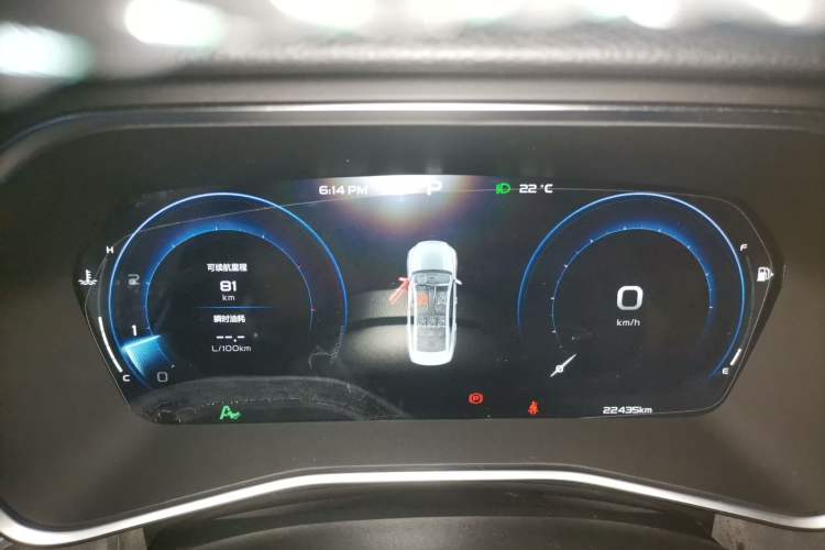 Used Geely Auto Preface 2023 2.0TD "Only This Verdant Green" Edition Instrument Cluster