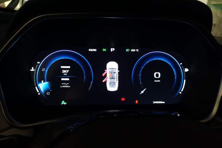 Used Geely Auto Preface 2023 2.0TD Prestige Version Instrument Cluster