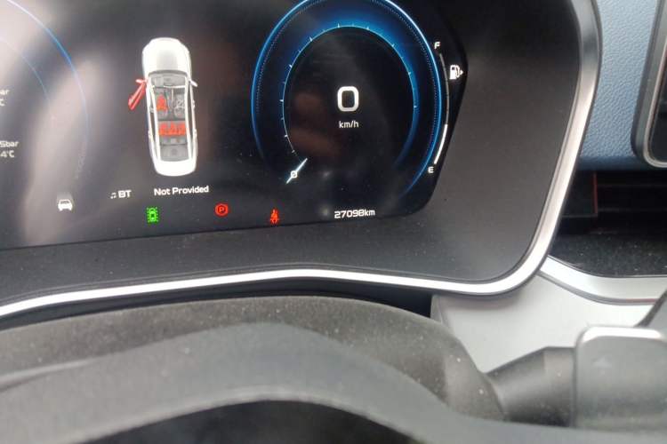 Used Geely Auto Preface 2023 2.0TD Prestige Version Odometer Close Up