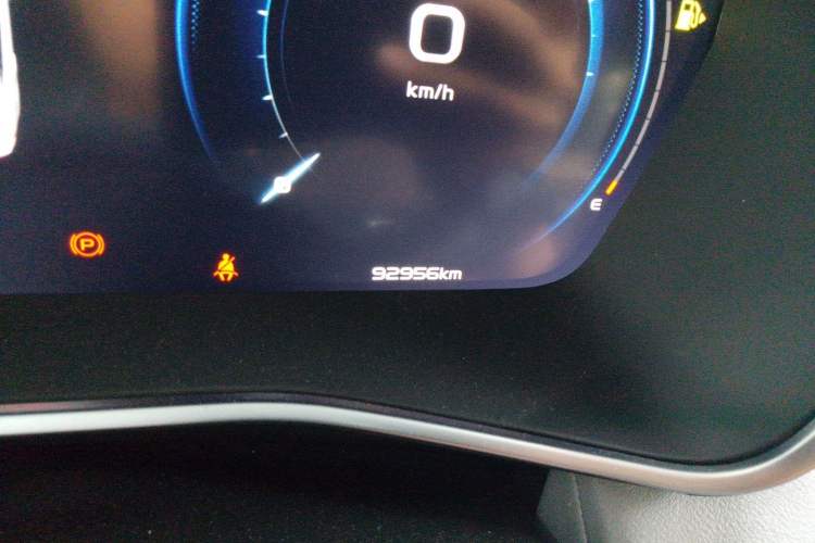 Used Geely Auto Preface 2023 2.0TD Prestige Version Odometer Close Up