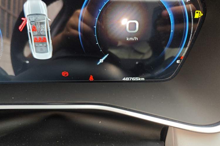 Used Geely Auto Preface 2023 2.0TD Prestige Version Odometer Close Up