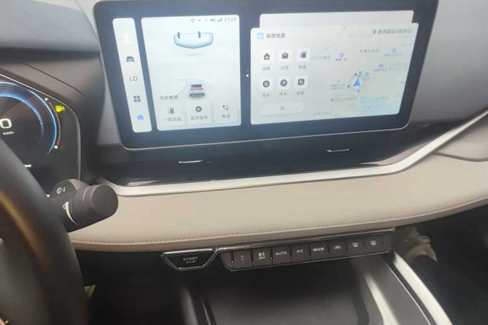 Used Geely Auto Preface 2023 2.0TD Prestige Version Audio And AC Panel