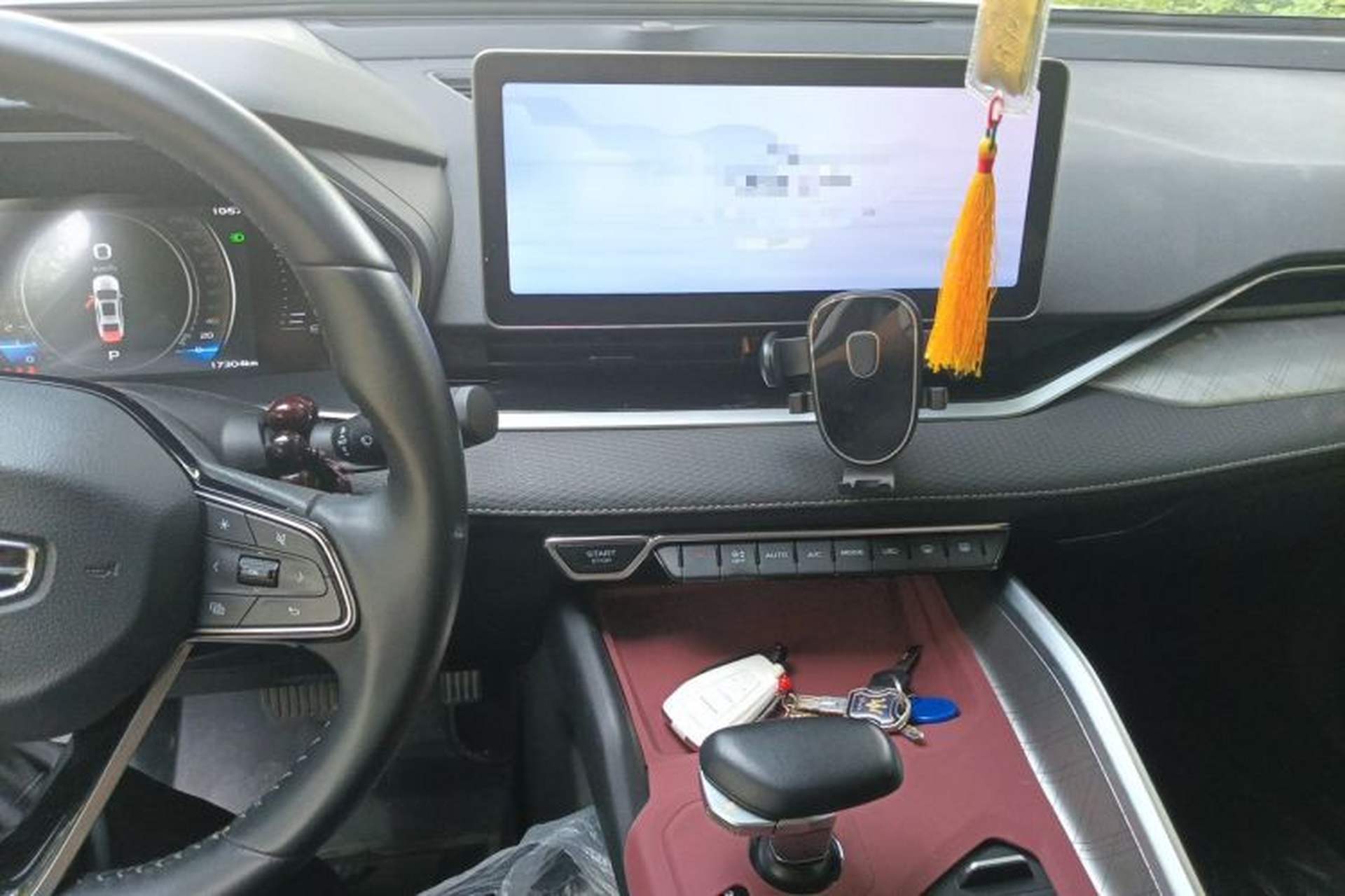 Used Geely Auto Preface 2023 2.0TD Luxury Version Audio And AC Panel