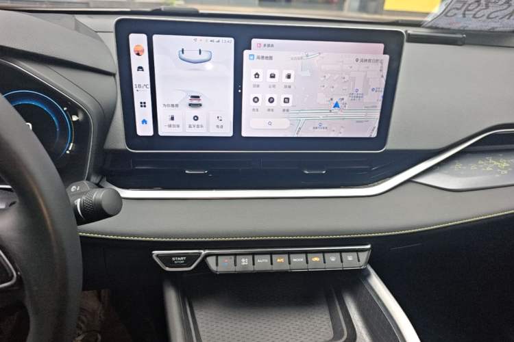 Used Geely Auto Preface 2023 1.5TD Kunlun Edition Audio And AC Panel