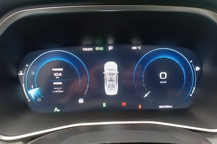 Used Geely Auto Preface 2023 2.0TD Prestige Version Instrument Cluster
