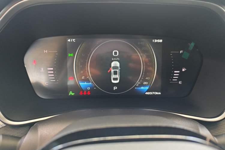 Used Geely Auto Preface 2023 2.0TD Luxury Version Instrument Cluster