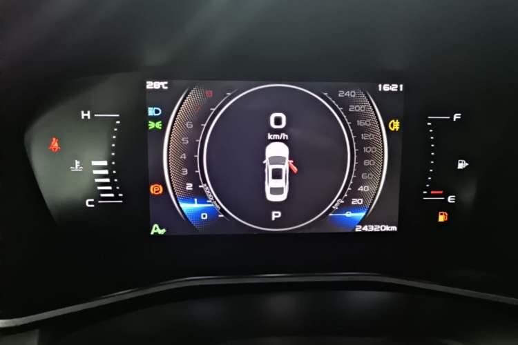 Used Geely Auto Preface 2023 1.5TD Fuyao Version Instrument Cluster