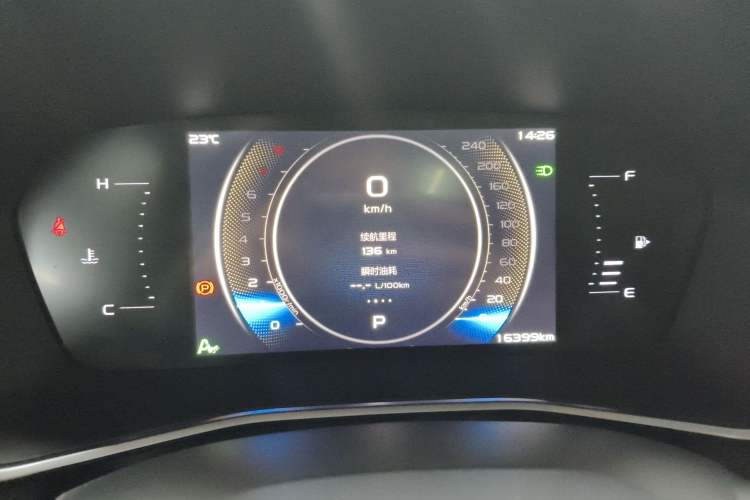 Used Geely Auto Preface 2023 2.0TD Luxury Version Instrument Cluster