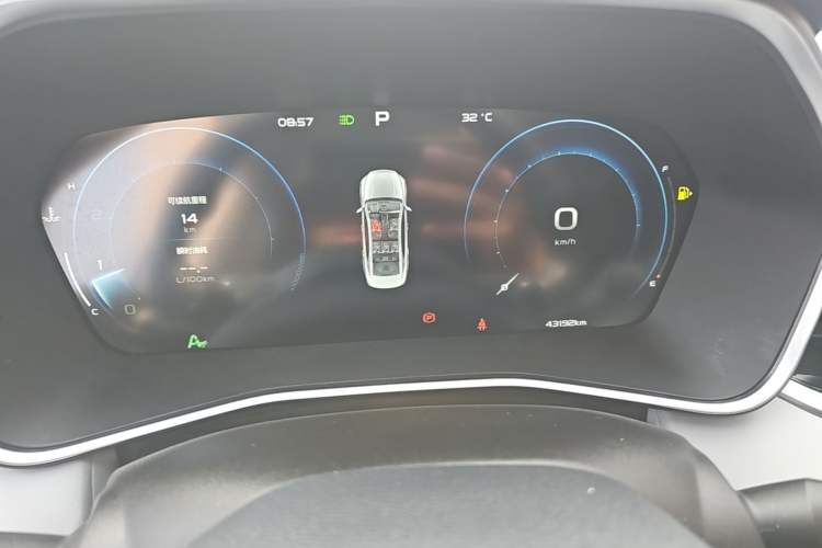 Used Geely Auto Preface 2023 2.0TD Prestige Version Instrument Cluster