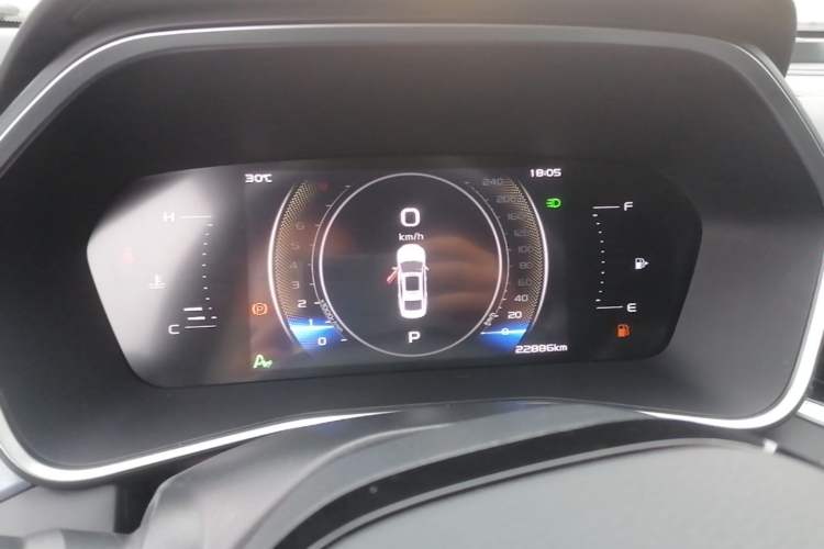 Used Geely Auto Preface 2023 1.5TD Fuyao Version Instrument Cluster