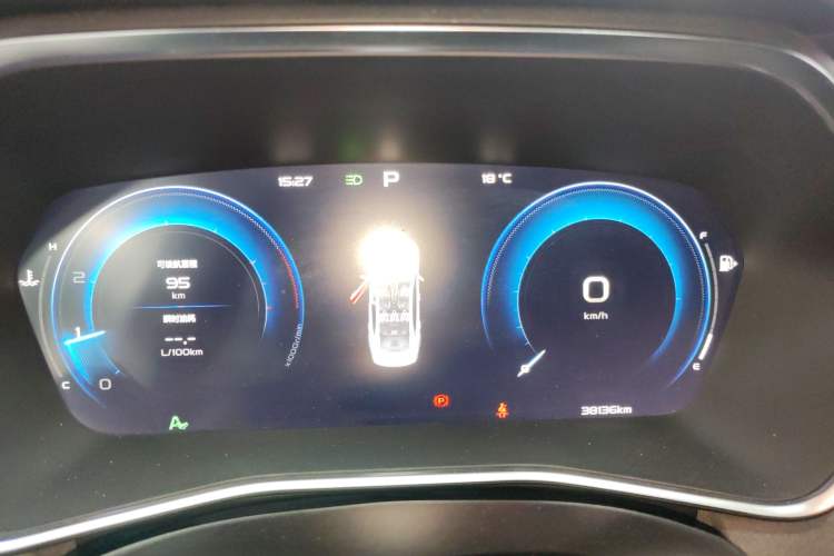 Used Geely Auto Preface 2023 2.0TD "Only This Verdant Green" Edition Instrument Cluster