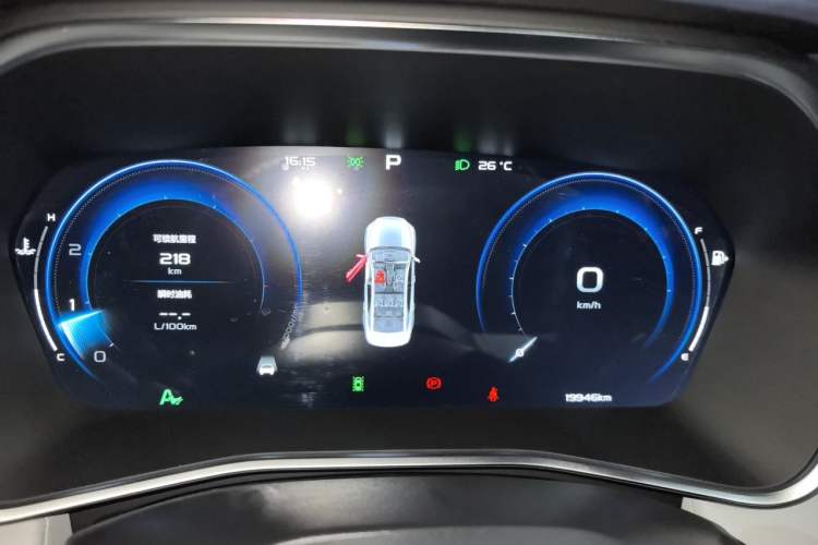 Used Geely Auto Preface 2023 2.0TD Prestige Version Instrument Cluster