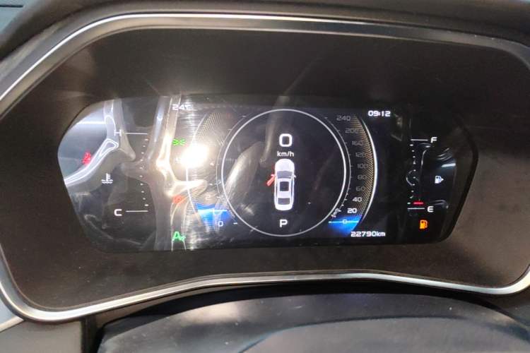 Used Geely Auto Preface 2023 1.5TD Fuyao Version Instrument Cluster
