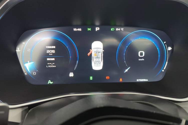 Used Geely Auto Preface 2023 2.0TD Prestige Version Instrument Cluster