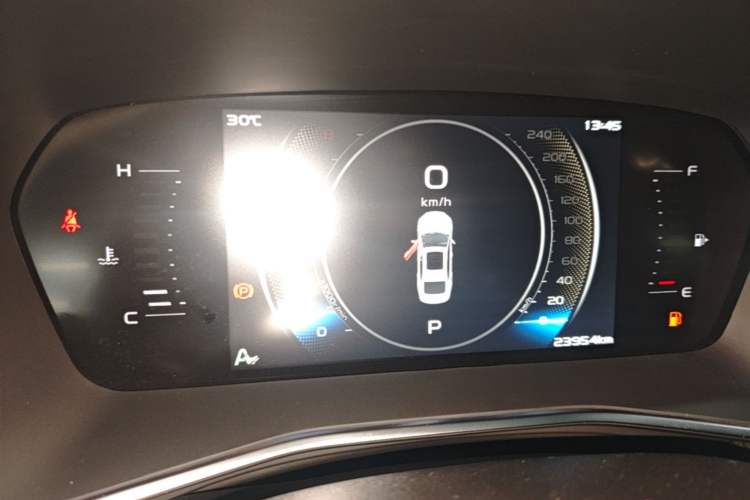 Used Geely Auto Preface 2023 2.0TD Luxury Version Instrument Cluster
