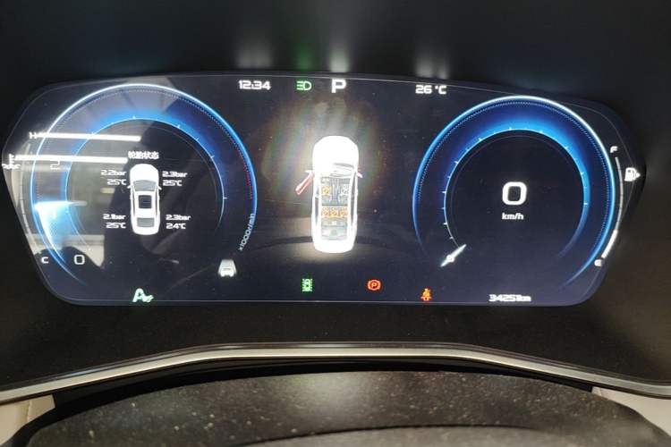 Used Geely Auto Preface 2023 2.0TD Prestige Version Instrument Cluster