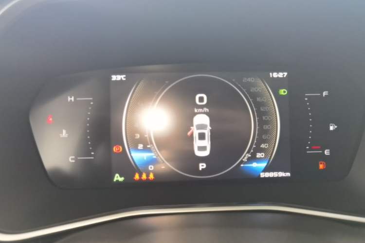 Used Geely Auto Preface 2023 2.0TD Luxury Version Instrument Cluster