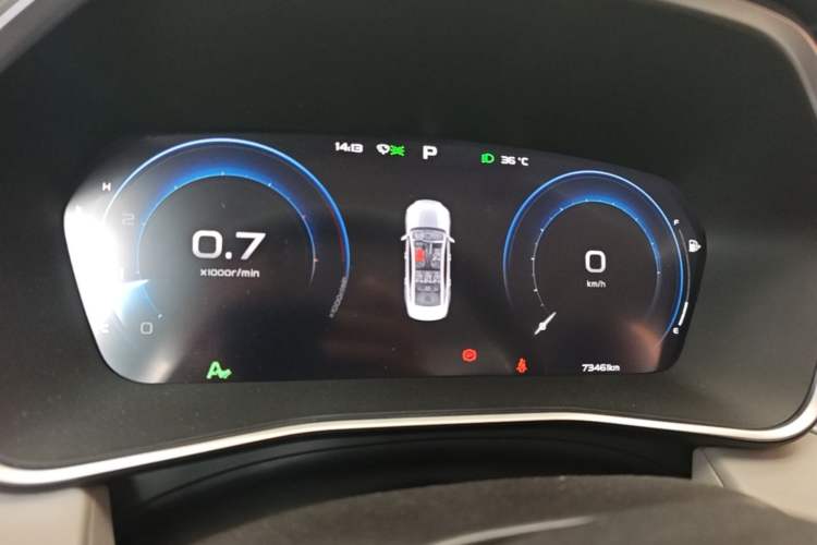 Used Geely Auto Preface 2023 2.0TD Prestige Version Instrument Cluster