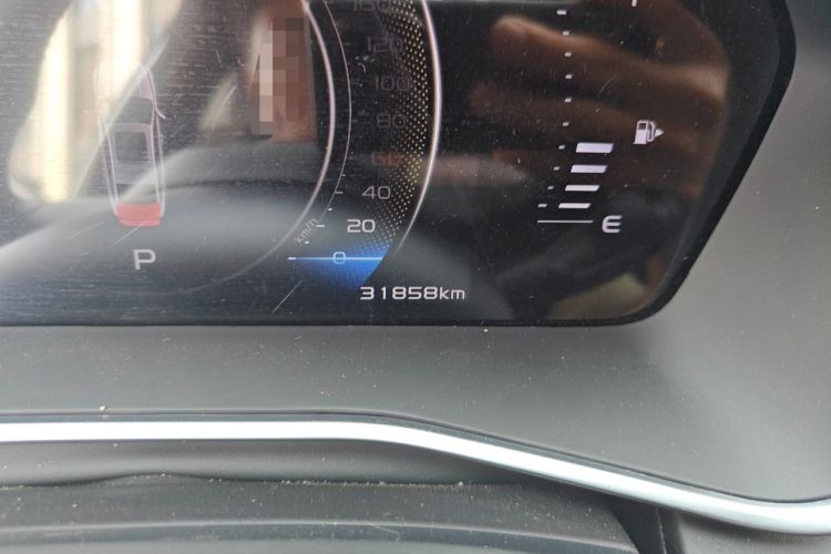 Used Geely Auto Preface 2023 1.5TD Fuyao Version Odometer Close Up