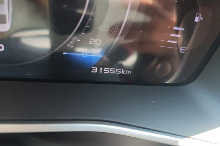 Used Geely Auto Preface 2023 1.5TD Fuyao Version Odometer Close Up