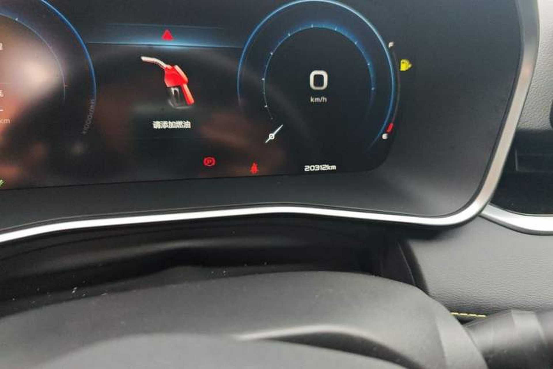 Used Geely Auto Preface 2023 1.5TD Kunlun Edition Odometer Close Up