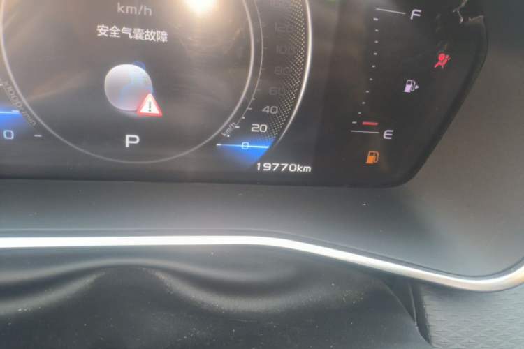 Used Geely Auto Preface 2023 2.0TD Luxury Version Odometer Close Up